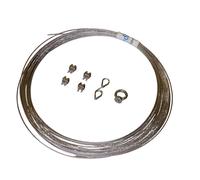 Acciaio Inox Cavo Set 40m 2mm Coesione 80kg Niroseil