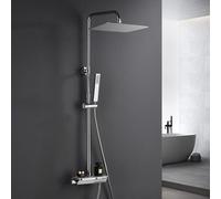 Acciaio INOX Colonna Doccia con Termostatico Colonna Doccia Rubinetto con