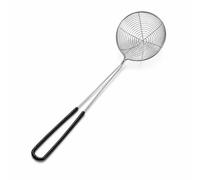 Acciaio Inox da Cucina, Manico nero, medio
