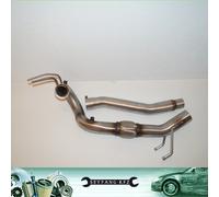 Acciaio Inox Downpipe 63,5mm DPF Tubo di Ricambio VW Caddy 3 1.9 2.0 Tdi