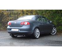 Acciaio Inox Duplex Impianto Completo Racing VW EOS 160x80mm DTM