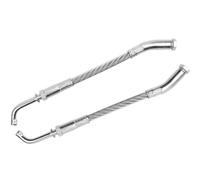 Acciaio Inox Ghiaccio Gratta Set per Snowmobiles Icebreaker Retromarcia Kit