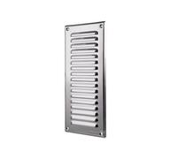 Acciaio Inox Griglia di Ventilazione con Mosca Schermo/Metallo Condotto Cover