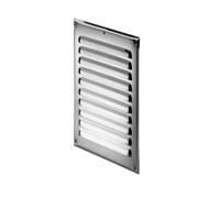 Acciaio Inox Griglia di Ventilazione con Mosca Schermo/Metallo Condotto Cover