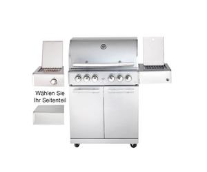 Acciaio Inox Grill a Gas Modular-Top-Line-All' Grill ' Chef " L " - 4 Bruciatore
