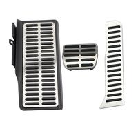 Acciaio Inox Guida a Sinistra Auto Pedali Volkswagen VW Jetta Mk6 Fuel Gas Resto