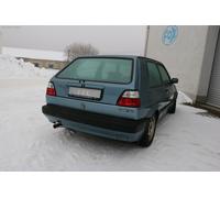 Acciaio Inox Impianto Completo Racing da Kat VW Golf 2 60mm Rotondo