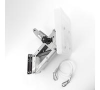 Acciaio Inox Motore Fuoribordo Supporto Barca, Massimo 20hp/30kg + Free Safety