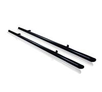 Acciaio Inox Nero Barre Laterali Per opel vauxhall combo E Lwb 2019 + Accessorio
