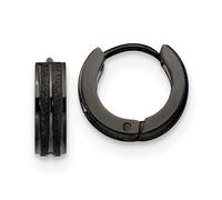 Acciaio Inox Nero Ip-Plated Laser Taglio 4mm Piccolo con più Strati Cerchio,
