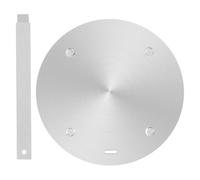 Acciaio Inox Piastra Diffusore di Calore per Induzione | Riduttore per Piano a Induzione, Disco Termico Argentato, Facile da Pulire, Si Ripone Praticità