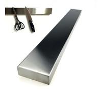 Acciaio Inox Porta Coltelli 40cm Banda Magnetica Ceppo per Calamita Lama
