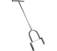 Acciaio Inox Prato Coring Aeratore Erba Dethatching Turf Spina Core con Fori