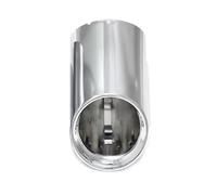 Acciaio Inox Punta Trim Per BMW Serie 3 G20 G21 320D 330i 320i 2023 2024 Serie 3 Punta Terminale di Scarico Sostituzione Ugello di Scarico Coperchio di Scarico Tubo Scarico Accessori(1 piece silver)