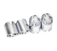 Acciaio Inox Punta Trim Trim di scarico Per BMW Per M2 Per M3 Per M4 G80 G82 G83 G87 Coperchio di scarico Tubo di scarico Diretto Coperchio della spina Ugello in acciaio inossidabile Tubo Scarico Acce