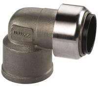 Acciaio Inox Raccordo Tectite Angolo-Passaggio 90° Filetto Interno 15 MM - 1/2 "