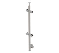 Acciaio Inox Ringhiere Glasgeländer Configuratore Balcone Wange Lato Vetro V2A