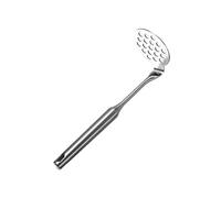 Acciaio Inox Schiacciapatate per Frutta e Verdure, Uso Casa | Strumento Multiuso per Cucina, Adatto a Fagioli e Frutta, Conservazione Appesa, per Campeggio