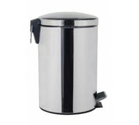 Acciaio Inox Secchio a Pedale 12L Bidone Immondizia Pattumiera Raccolta Secchio