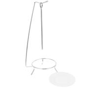 Acciaio Inox Supporto per Spiedini Barbecue con Struttura Appesa | Set 1 Pezzo, Dimensioni 36x12,8x12,8cm, per Kebab e Spiedini di Pesce, Uso Tavolo o Campeggio