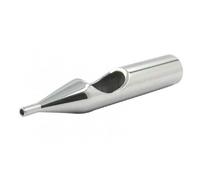 Acciaio Inox Tatuaggio Tips - Rotondo Diamante Piatto Magnum Aperto - Tutte