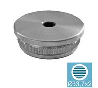 Acciaio Inox V2A Cappucci Estremità Tappi Tubo Chiusura Coperchio Ringhiere