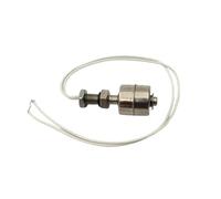 Acciaio - Interruttore liquido verticale per controllo del livello del galleggiante in acciaio 61mm Dc/0. Impermeabile IP68 5a 10w/100v Lunghezza Avere 350mm Cavo Compatibile con sistemi di drenaggio