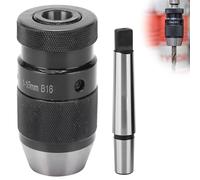 Acciaio Mandrino Trapano, Mandrino per Trapano, Mandrino Autoserrante per MT2 -B16 MK2 da 1-16mm, Mandrino a Colonna con Pergolato per Trapano Tornio