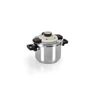 Acciaio Pentola a Pressione Dual System Facile Capacità 6 lt ø 22cm Inox 18/10
