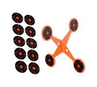 Acciaio Spinner Target ispessito in acciaio al carbonio antiurto | Destinazione esterna dello spinner ricreativo per la gamma esterna del cortile del campo della collina all'aperto