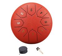 Acciaio Tongue Drum 8 Nota 6Inch Tamburo In Acciaio Strumento A Percussioni Con Bacchette E Per Educazioni Musicali
