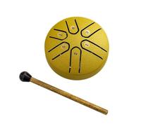 Acciaio Tongue Drum Etereo Tamburo Rilassamento 3 Pollice 6 Toni Mano Pan Mini Tamburo A Mano I9q9 Adulti Meditazione Yoga Biginner Per Viaggi