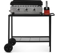 Favex Carrello per Piastra Nero 100 x 56 x 73 cm 9760006