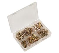 Acciarino Pin Assortimento 50pc Metrico - Sealey AB022LP Nuovo