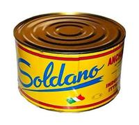 Acciughe alici sotto sale 5kg Sciacca Sicilia Soldano Prima Scelta AA INGROSSO