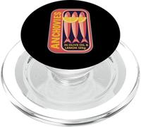 Acciughe in Olio d'Oliva E Limone Pesce In Scatola Acciughe PopSockets PopGrip per MagSafe
