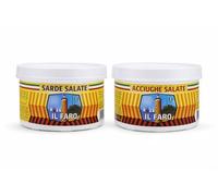Acciughe Salate + Sarde Salate Il Faro - 2 Confezioni da 1 kg (Totale 2 kg)