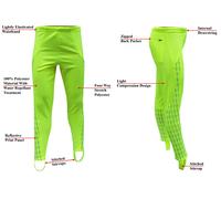 Acclaim Athens Uomo Classico Corsa Staffa Allenamento Fitness Riflessivo Legging