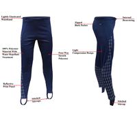 Acclaim Athens Uomo Classico Corsa Staffa Allenamento Fitness Riflessivo Legging