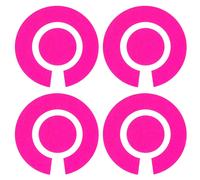 Acclaim Autoadesivo Neon Fluo Luminoso Bocce Identity Adesivi Completo Set Di 4