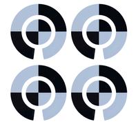 Acclaim Autoadesivo Squartato Bocce Bowling Identity Adesivi Completo Set Di 4