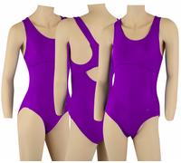Acclaim Carino Uno Colore Donne Ragazze Cinturino Schiena Costume da Bagno Lycra