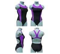 Acclaim Fitness Verona Donne Ragazze Racer Schiena Nuoto Costume da Bagno Lycra