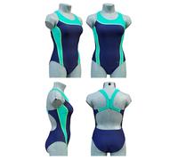 Acclaim Fitness Verona Donne Ragazze Racer Schiena Nuoto Costume da Bagno Lycra