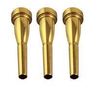 ACCOCO 3C/5C/7C - Bocchino per tromba, materiale in rame, accessori per tromba (confezione da 3)