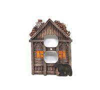 Accogliente cabina doppia presa di copertura piastra cabina Lodge stile arredamento casa