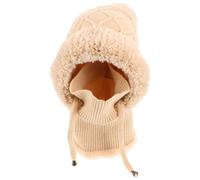 Accogliente cappello caldo da esterno per donna Scaldacollo con cappuccio con