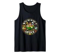 Accogliente e Caldo Sarò nel Mio Ufficio Garderner Life Freedom Canotta