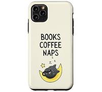 Accogliente lettore di misteri. Libri Caffè Naps Custodia per iPhone 11 Pro Max
