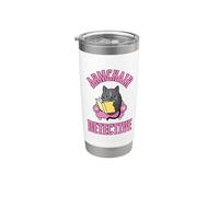 Accogliente Mistero Amatoriale Sleuth Poltrona Detective Cat Bicchiere termico in acciaio inox doppia parete
